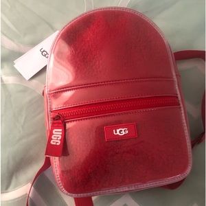 UGG DANNIE II RED MINI BACKPACK NEW with Tags!!!! CUTE AND BEAUTIFUL BRIGHT RED!